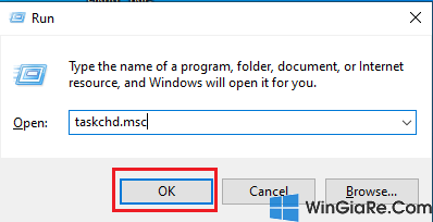 Tổng hợp cách mở nhanh Task Scheduler trong Windows 10 7
