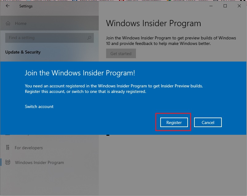 Cách cập nhật Windows 11 Insider Preview từ Microsoft đơn giản 5