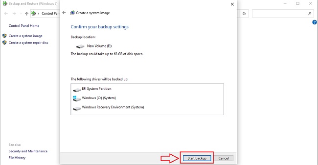 Cách Backup Windows 10 để không mất dữ liệu khi lên Windows 11 7