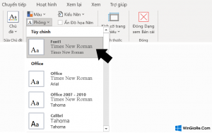 Cách đổi font Word, Excel, PowerPoint cho Windows 10 chỉ trong 10 phút