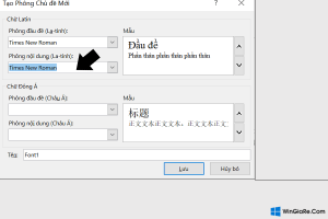 Cách thay đổi font chữ Word, Excel và PowerPoint cho Windows 10 chỉ trong vài phút 9