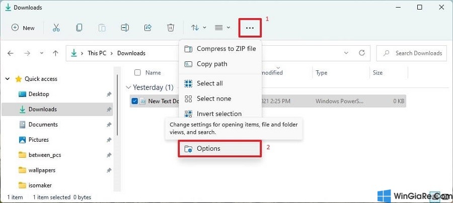 Cách hiện file ẩn trong Windows 11 đơn giản