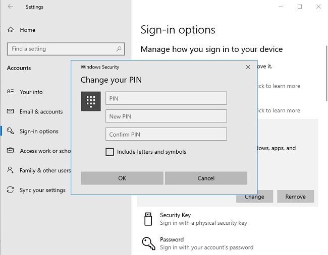 Hướng dẫn cách đổi mật khẩu máy tính Windows 10 2