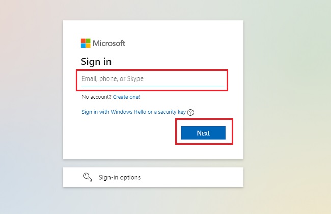 Cách lấy lại tài khoản Microsoft khi quên email đăng nhập và mật khẩu 2