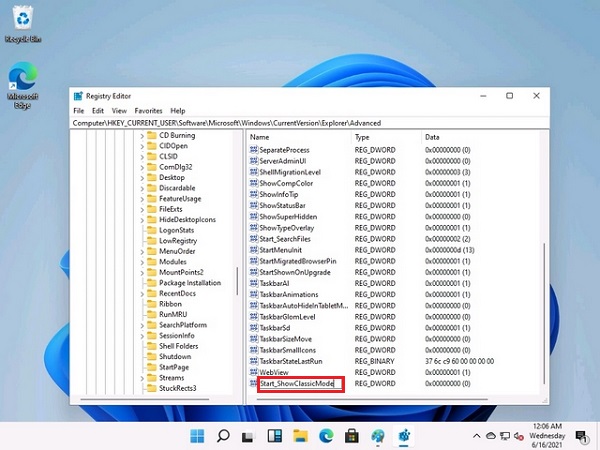 Cách thay đổi Taskbar và Start Menu Windows 11 về giống với Windows 10 7