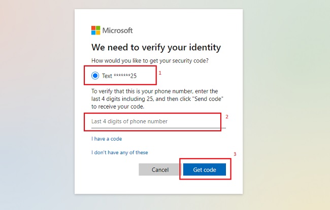 Cách khôi phục tài khoản Microsoft khi quên email đăng nhập và mật khẩu 4