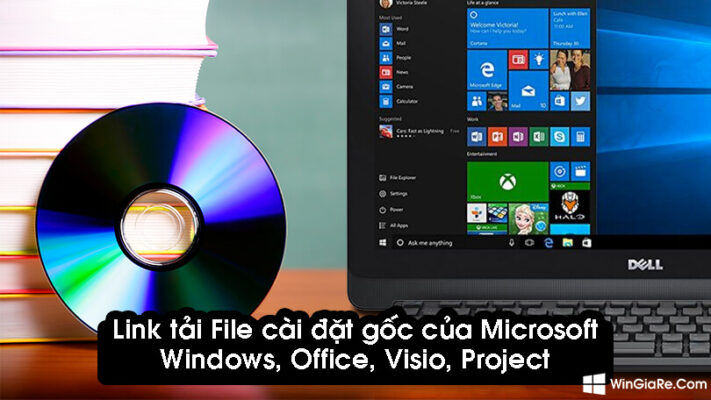 Tổng hợp Link tải file cài đặt gốc của Microsoft Windows, Office, Visio, Project 3