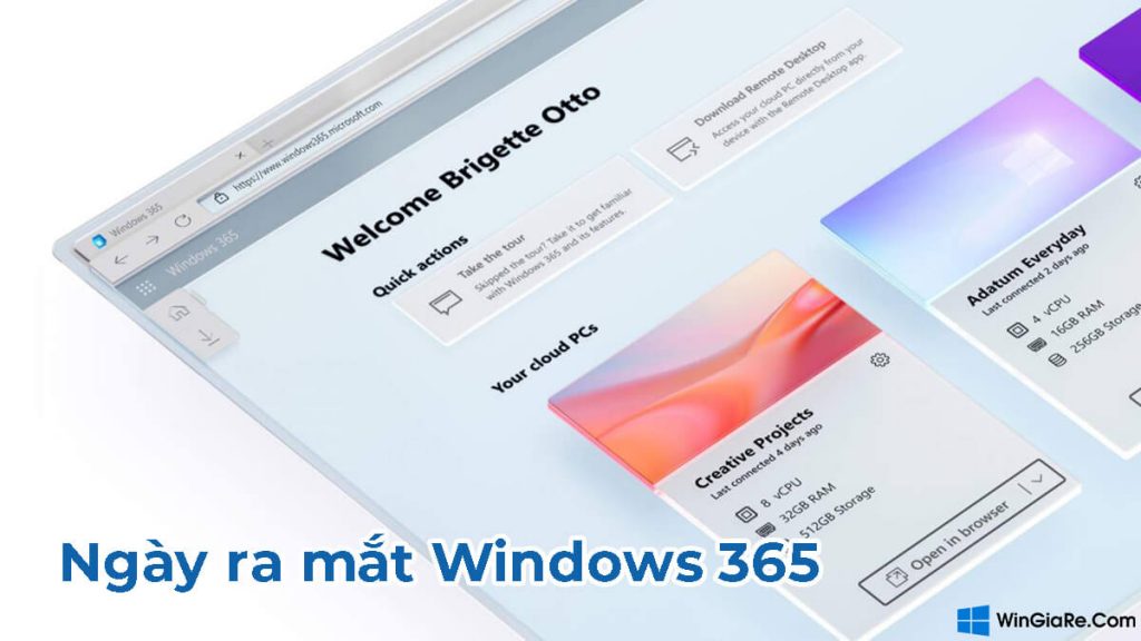 Microsoft chính thức trình làng Windows 365 Cloud PC 2