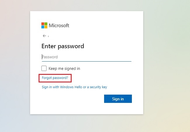 Cách lấy lại tài khoản Microsoft khi quên email đăng nhập và mật khẩu 3