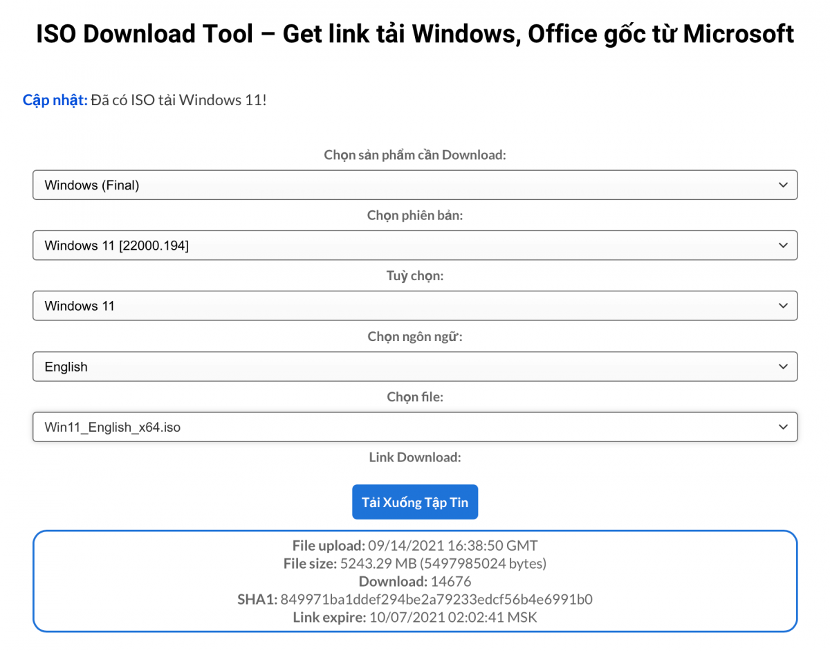 Tổng hợp link tải ISO Windows 11 chuẩn nhất từ Microsoft 1
