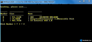 Download MCBoot và cách tạo USB - HDD Boot chuẩn UEFI và MBR 12
