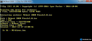 Download MCBoot và Cách Tạo USB - HDD Boot Chuẩn UEFI và MBR 14