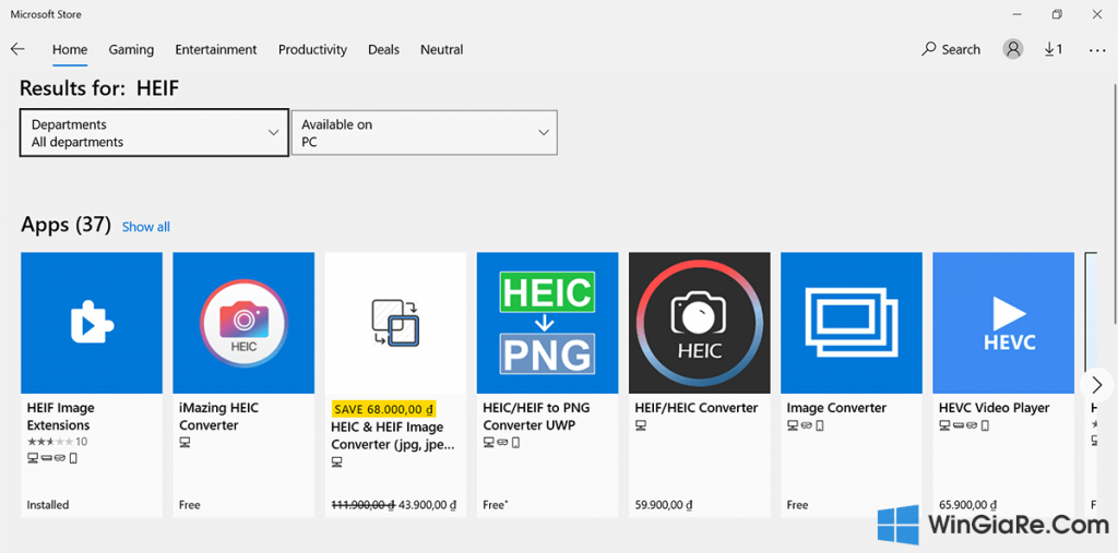 Hướng dẫn mở file HEIC, HEVC trong Windows 11, Win 10 đơn giản