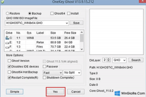 Cách Ghost Windows 7,8,10, 11 bằng OneKey Ghost đơn giản 2