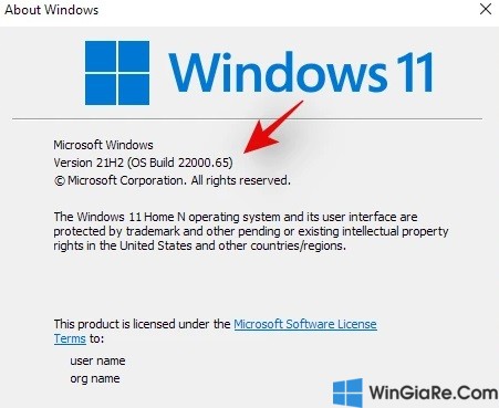 6 cách chi tiết kiểm tra phiên bản Windows 11 bằng win 7