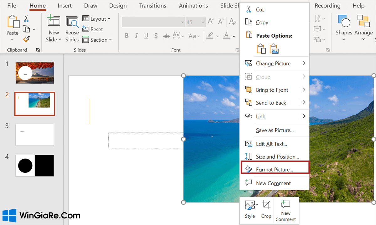 Cách thay đổi và chỉnh sửa Background trong PowerPoint vô cùng hữu ích   WinGiaReCom