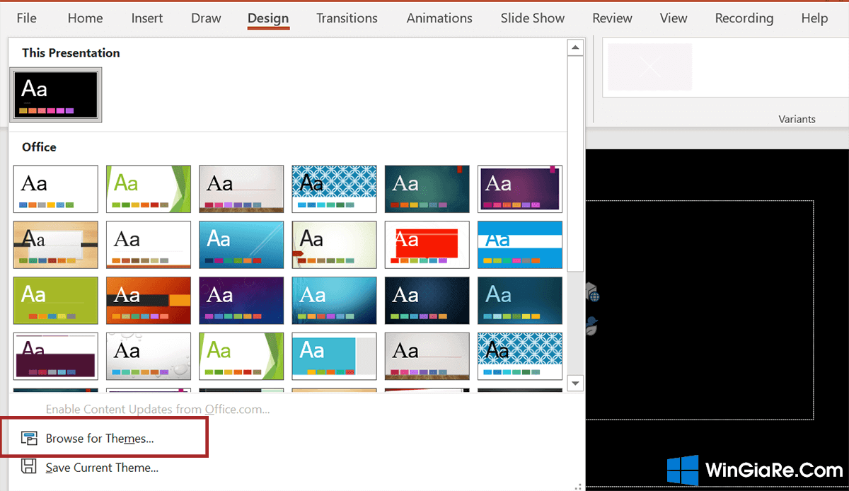 Hướng dẫn thay đổi màu nền slide trong PowerPoint  Thuthuattienichvn