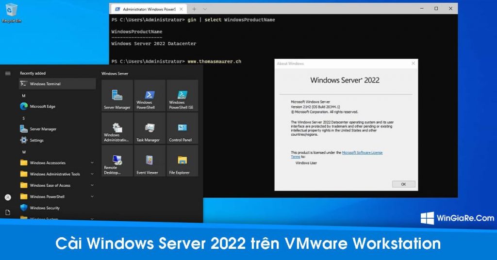 Cách cài Windows Server 2022 trên VMware Workstation đơn giản 1
