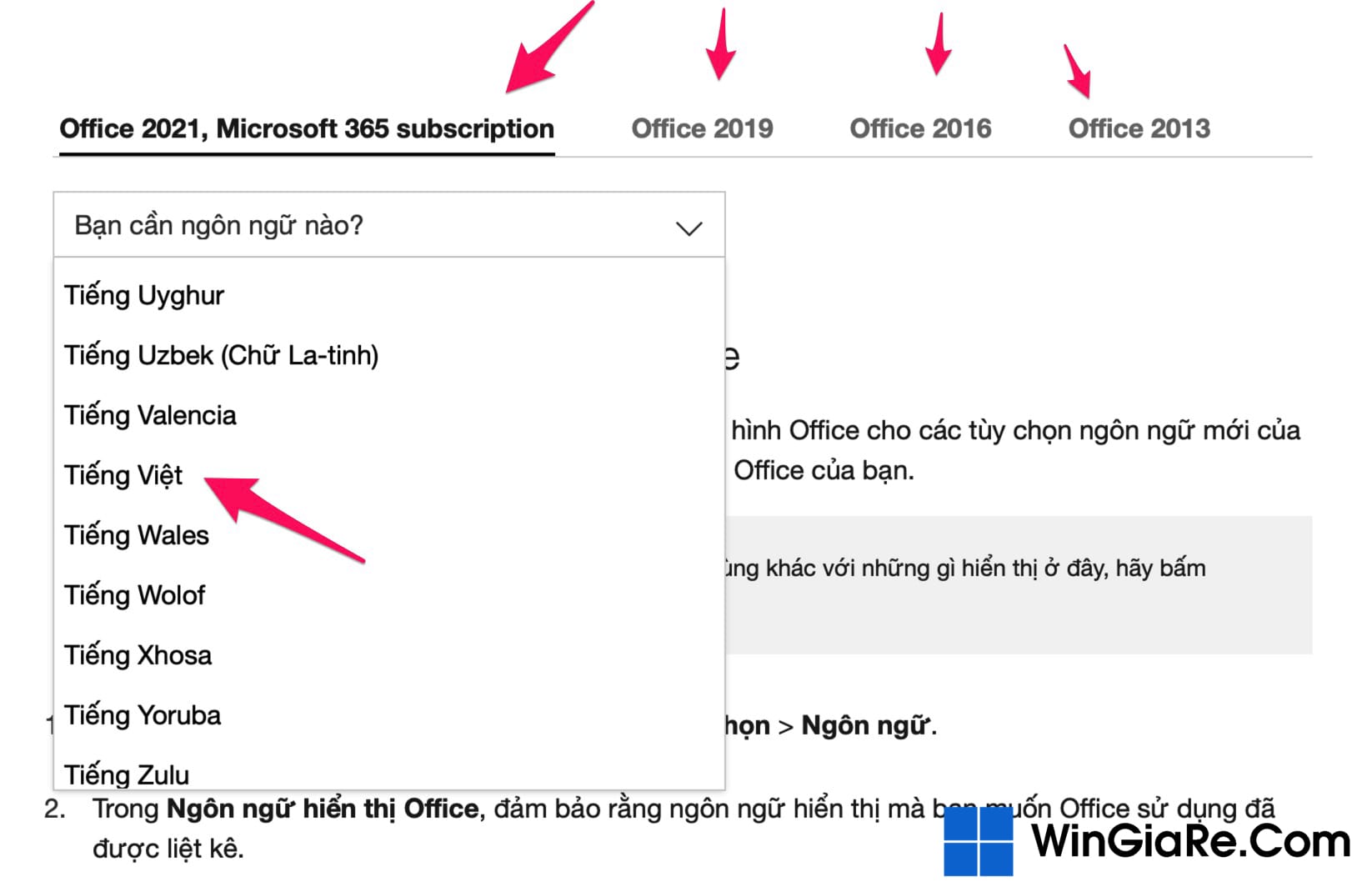 Cách đổi ngôn ngữ trên Office 365, Office 2021 (Word, Excel, Powerpoint...) nhanh nhất 2