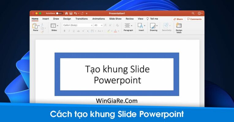 Hướng dẫn tạo và chỉnh sửa khung slide trong PowerPoint 16