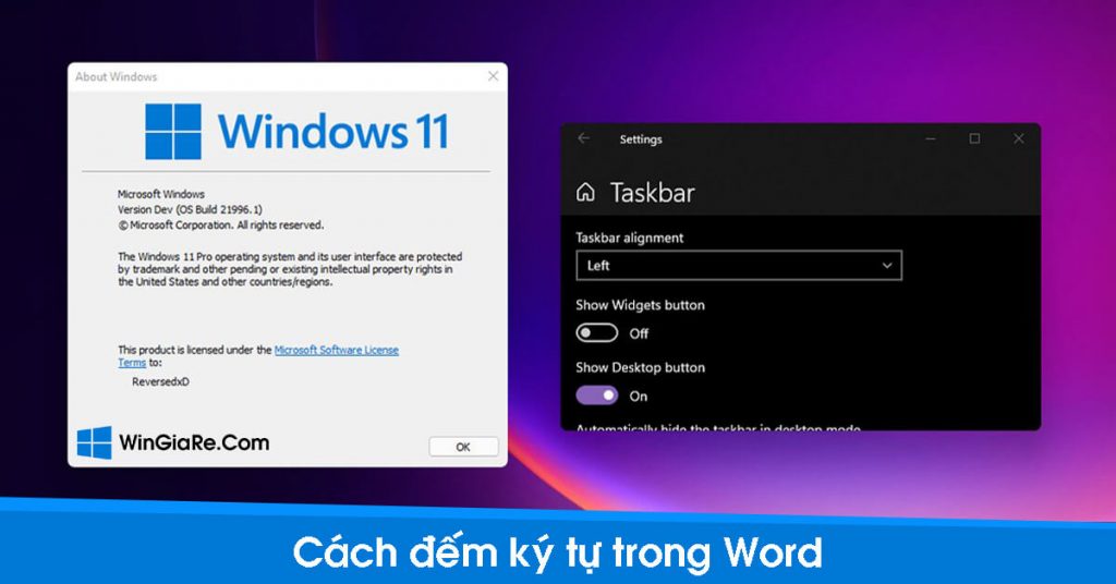 Hướng dẫn chi tiết đổi vị trí thanh Taskbar trên Windows 11