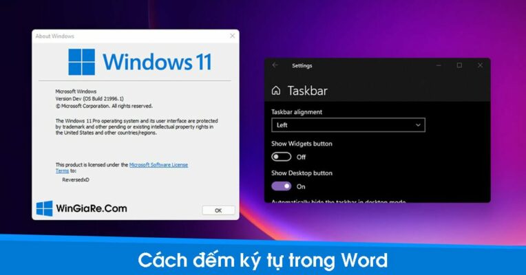 Hướng dẫn chi tiết thay đổi vị trí của thanh Taskbar trên Windows 11 3