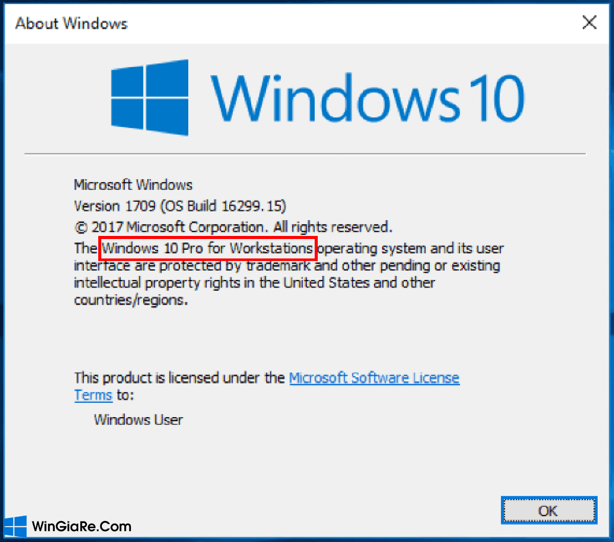 Mua Key bản quyền Windows 10 Pro for Workstations chính hãng