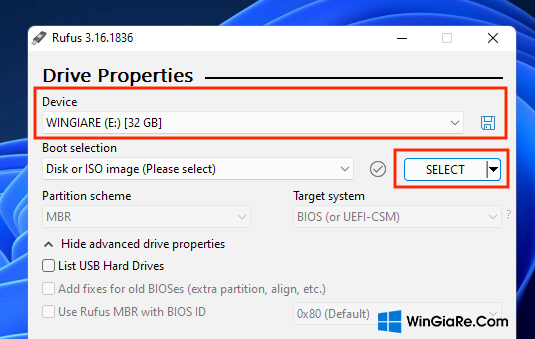 Cách tạo USB Boot cài Windows 11 bằng Rufus bỏ qua TPM 2.0 và Secure Boot 1