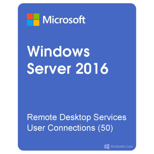 Windows Server 2016 Remote Desktop Services 50 User Connections 1