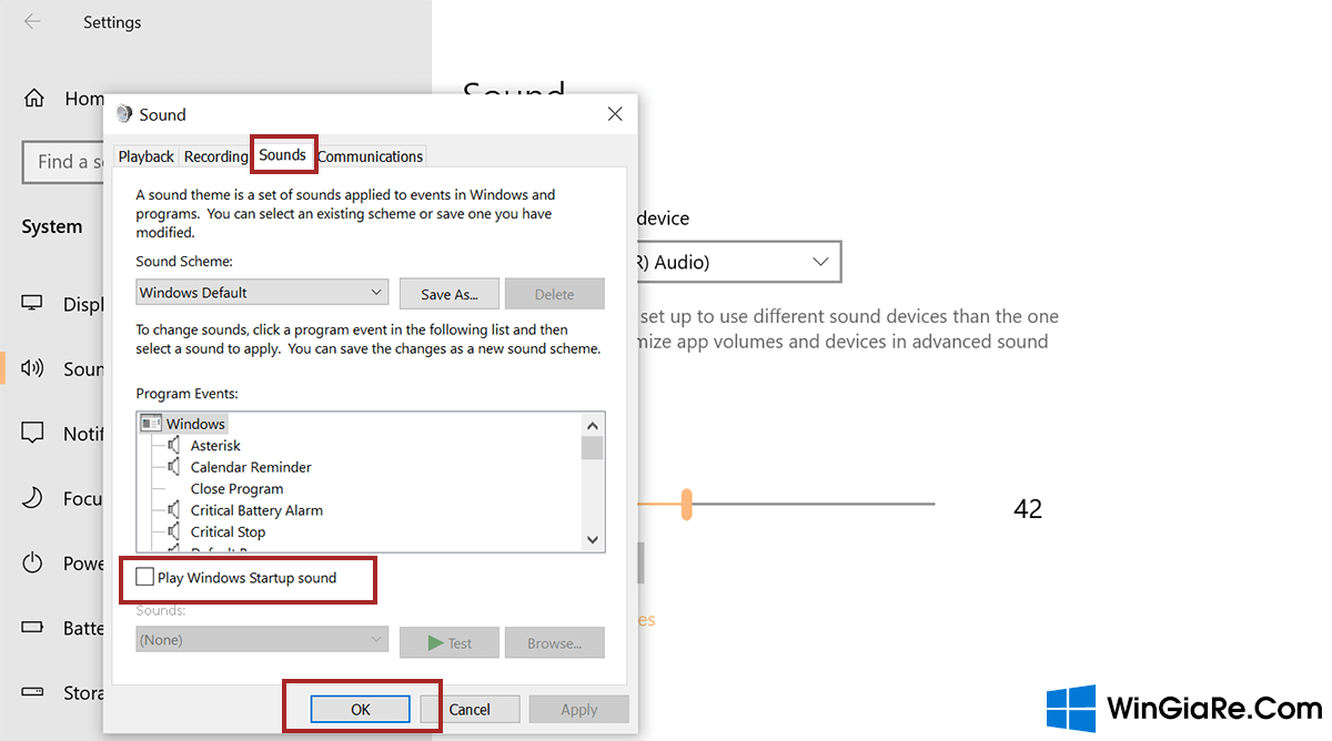 Chi tiết cách bật/tắt âm thanh khởi động trên Windows 11
