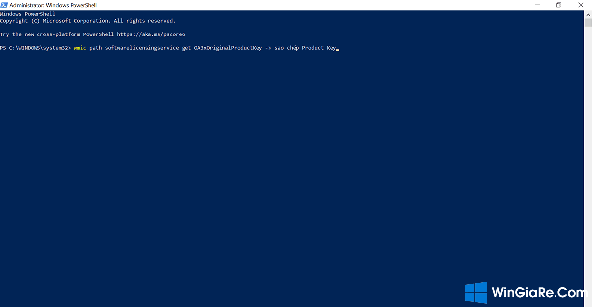 Hướng dẫn sửa lỗi kích hoạt 0xC004F213 trên Windows 10