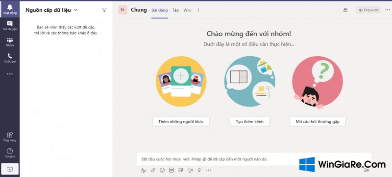 Cài tiếng Việt cho Microsoft Teams