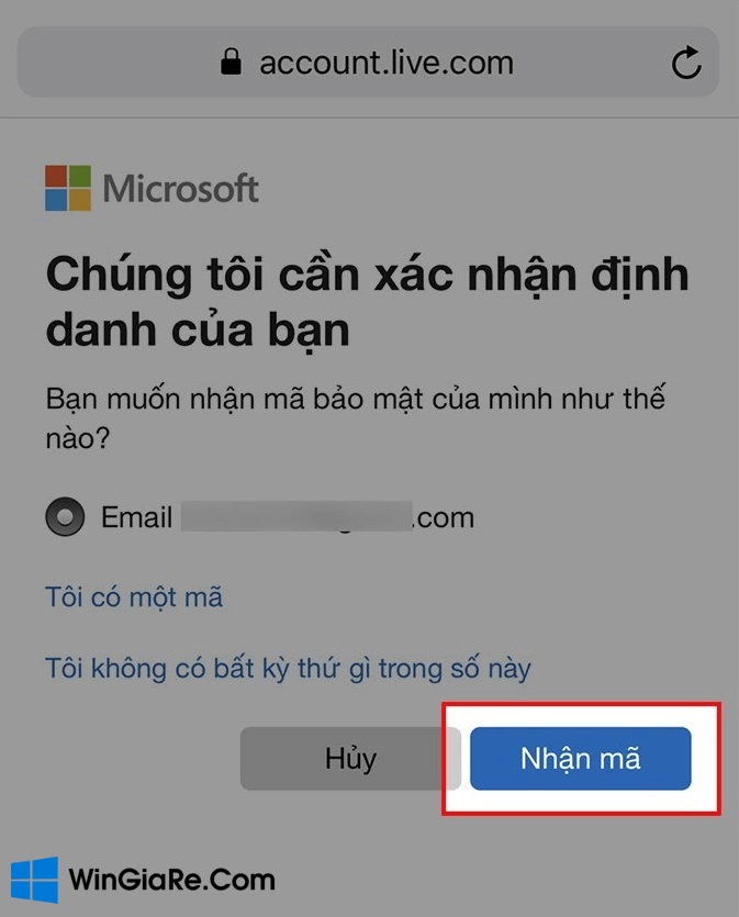 Đặt lại mật khẩu cho Microsoft Teams