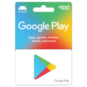 Google Play Gift Card 100$