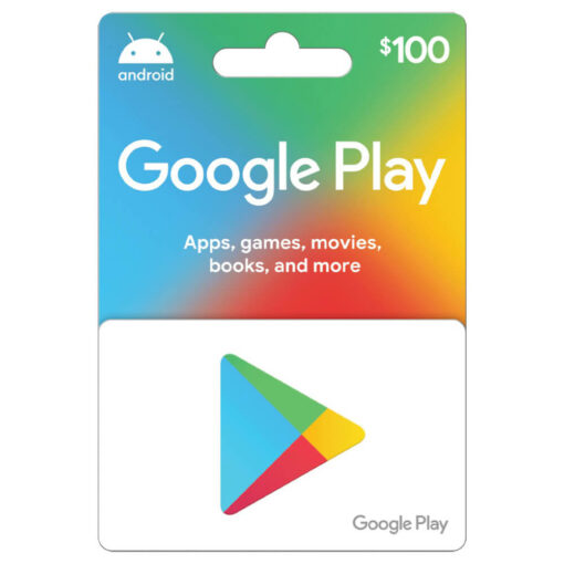 Google Play Gift Card 100$ 1