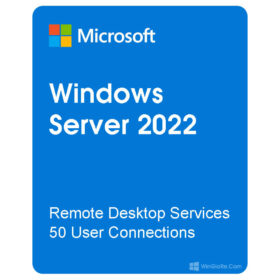Windows Server 2022 Remote Desktop Services User Connections (50) cal