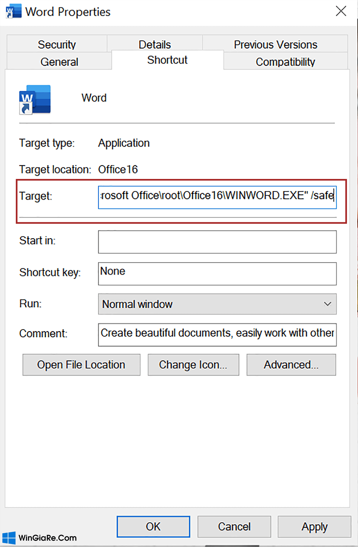 Cách mở file Word, Excel nhanh nhất ở Safe Mode