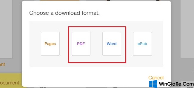 Cách xem file Pages trên Windows và chuyển file Pages sang Word, PDF