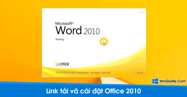 Hướng dẫn tải link và cài đặt Microsoft Office 2010 1
