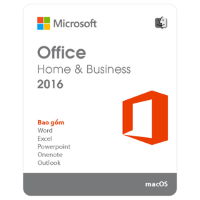 Office 2016 Home and Business cho Mac (Vĩnh viễn)