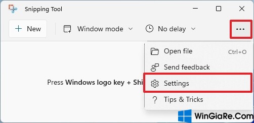 Từ A-Z cách dùng Snipping Tool chụp ảnh màn hình trong Windows 11