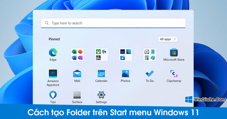 Cách tạo thư mục trong Start Menu trên Windows 11 6