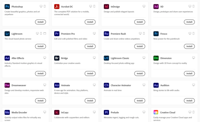 Adobe Creative Cloud All Apps (code 1 tháng) 38