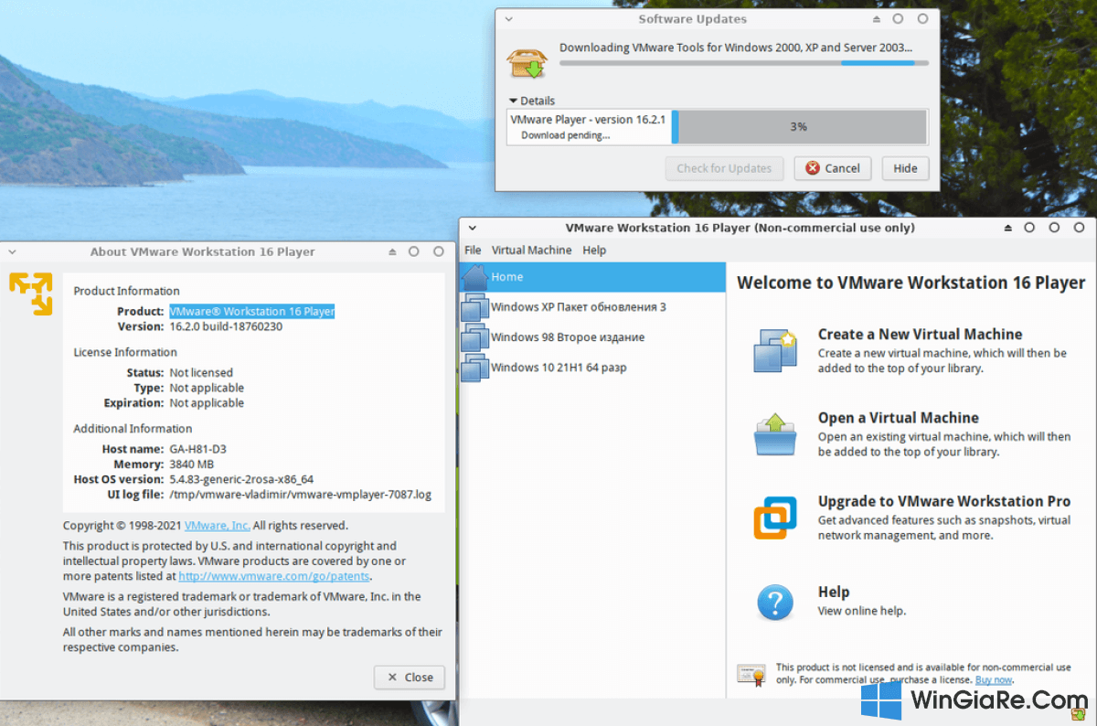 Mua Key bản quyền VMware Player 16 giá rẻ chính hãng 
