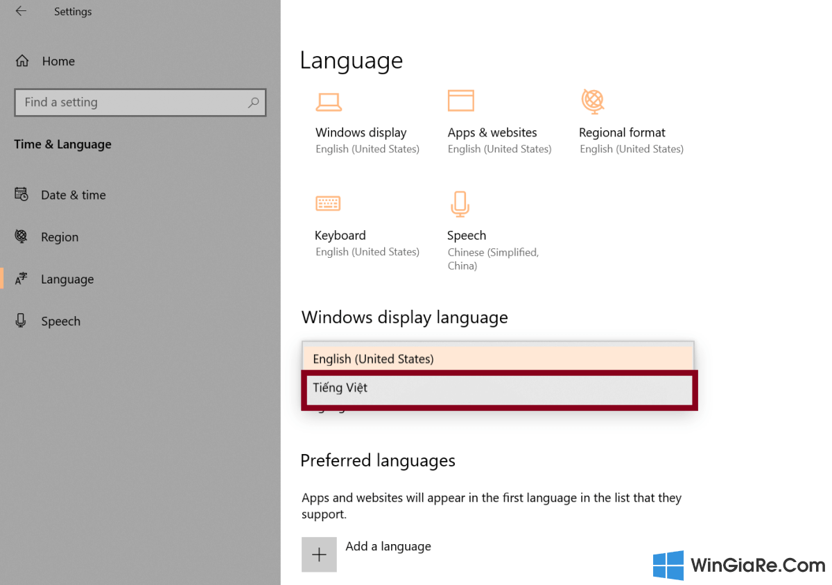 Cách cài đặt Tiếng Việt cho Windows 11 Home Single Language