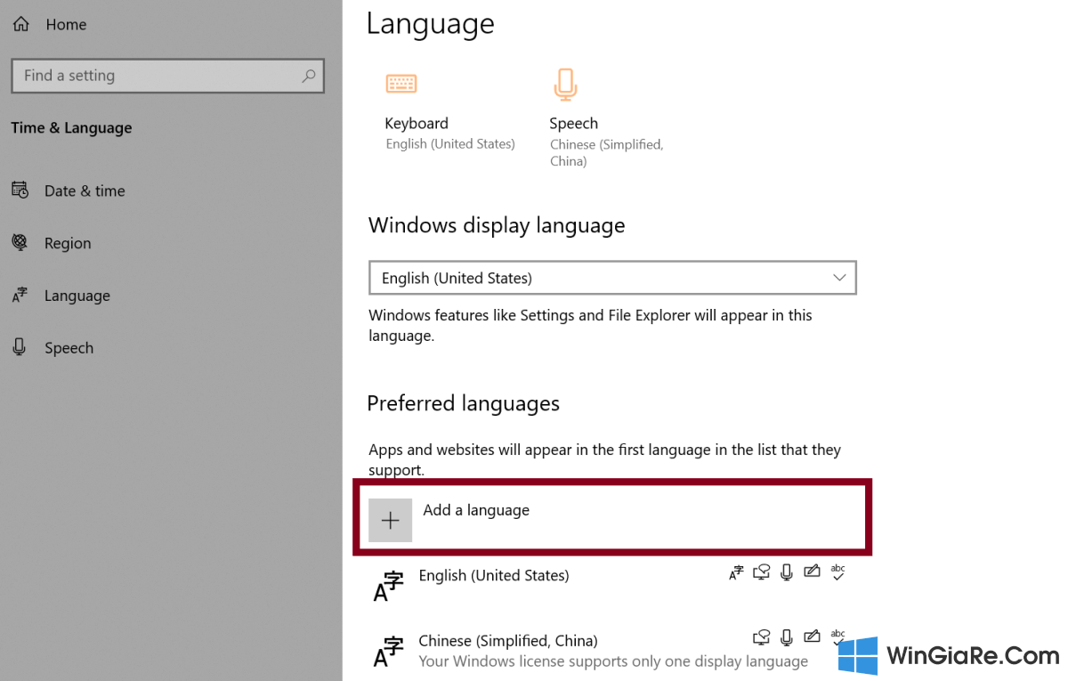 Cách cài tiếng Việt cho Windows 11 Home Single Language