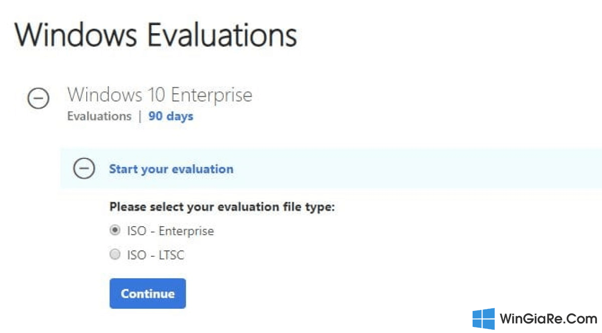 Hướng dẫn nâng cấp Windows 10 Enterprise Evaluation bản full