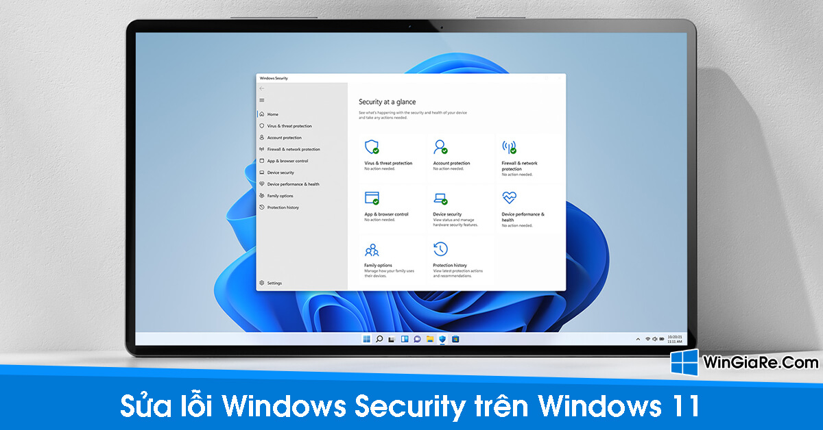 4 cách sửa lỗi Windows Security không thể mở trên Windows 11 11