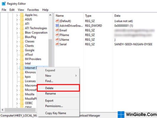 Cách gỡ/gỡ sạch IDM trên máy tính Windows 7