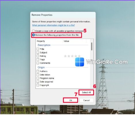Cách xóa thông tin vị trí hình ảnh trên Windows 11 mới nhất 4